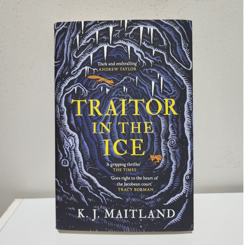 Traitor in the Ice by K.J. Maitland Hardcover Book